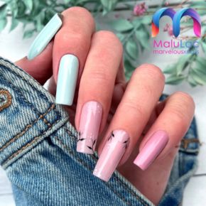 MaluLac Akcesoria do manicure - mini zestaw do hybryd żelu akrylu akrylożelu + GRATISY