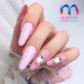 MaluLac Akcesoria do manicure - mini zestaw do hybryd żelu akrylu akrylożelu + GRATISY