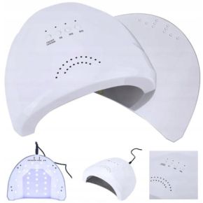 MaluLac Zestaw do paznokci hybrydowych - lampa + 2x żel budujący do paznokci 45g (kolory do wyboru) + preparaty + akcesoria + GRATISY