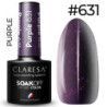 Claresa Purple 631 kolorowy lakier hybrydowy 5g - 1