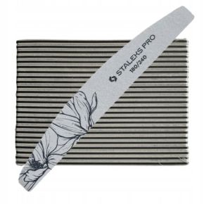 Staleks mineralny pilnik do paznokci łódka półksiężyc 180/240 1 sztuka