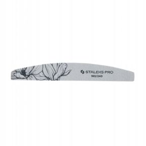 Staleks mineralny pilnik do paznokci łódka półksiężyc 180/240 1 sztuka