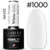 Claresa White 1000 kolorowy lakier hybrydowy 5g - 1