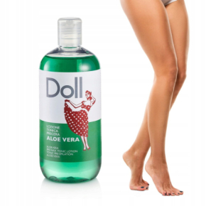 Xanitalia Doll Aloe Vera (aloesowy) 500ml lotion tonik przed depilacją woskiem