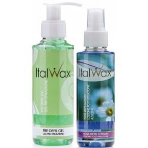 Zestaw do depilacji 5x wosk ItalWax 100g twardy + Podgrzewacz Prowax + preparaty szpatułki 100 2xtalk
