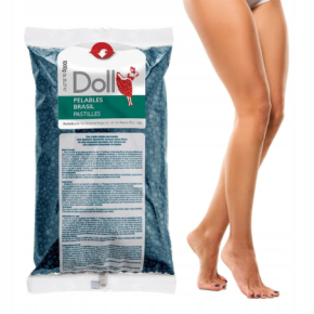 Xanitalia Doll Azulene (azulenowy) 1kg wosk twardy w dropsach do depilacji brazylijskiej bezpaskowej