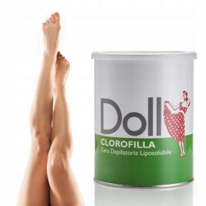 Xanitalia Doll Clorofilla (chlorofil) 800ml wosk w puszce do depilacji paskowej