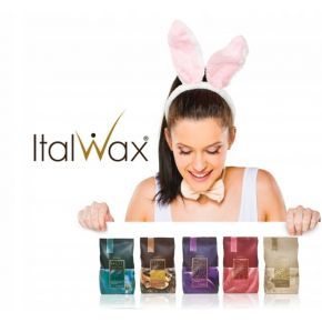 Zestaw depilacja nogi ręce bikini pachy plecy 5x wosk twardy ItalWax ECO żel olejek podgrzewacz