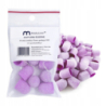 MaluLac kapturki do pedicure 10mm gradacja 100 - 10 sztuk fioletowe - 1
