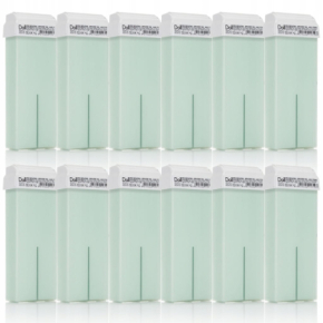 Xanitalia Doll Aloe E Titanio (aloes) 100ml zestaw wosków w rolce do depilacji paskowej 12 sztuk