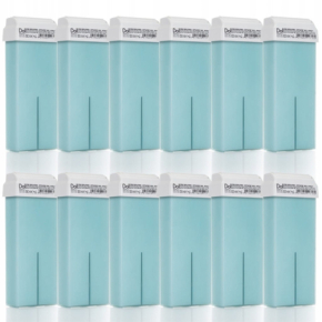 Xanitalia Doll Bitalco 100ml łagodny zestaw wosków w rolce do depilacji paskowej z talkiem 12 sztuk