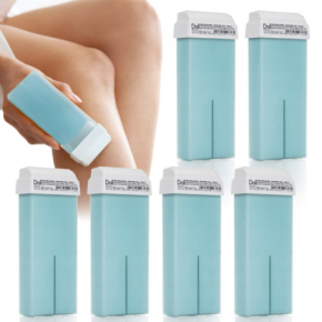 Xanitalia Doll Bitalco 100ml łagodny zestaw wosków w rolce do depilacji paskowej z talkiem 6 sztuk
