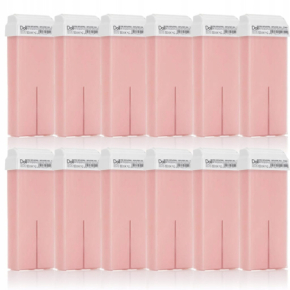 Xanitalia Doll Rosa (różany) 100ml zestaw wosków w rolce do depilacji paskowej 12 sztuk