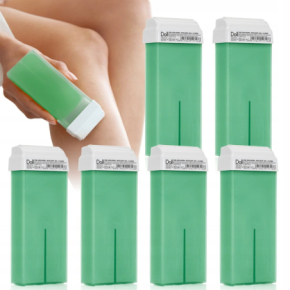 Xanitalia Doll Te Verde (zielona herbata) 100ml zestaw wosków w rolce do depilacji paskowej 6 sztuk