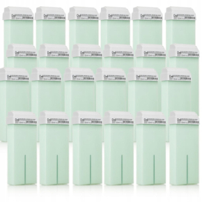 Xanitalia Doll Tea Tree (drzewo herbaciane) 100ml zestaw wosków w rolce do depilacji paskowej 24 sztuki
