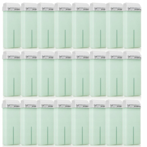 Xanitalia Doll Tea Tree (drzewo herbaciane) 100ml zestaw wosków w rolce do depilacji paskowej 24 sztuki