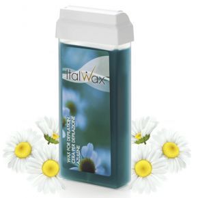 Depilacja zestaw 2x wosk ItalWax AZULEN podgrzewacz paski