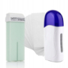 Xanitalia Doll Zestaw do depilacji ciała - podgrzewacz + wosk w rolce Aloe E Titanio 100ml + paski - 2