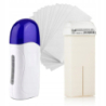 Xanitalia Doll Zestaw do depilacji ciała - podgrzewacz + wosk w rolce Banana 100ml + paski - 1