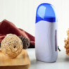 Xanitalia Doll Zestaw do depilacji ciała - podgrzewacz + wosk w rolce Banana 100ml + paski - 3