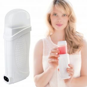 Depilacja zestaw 2x wosk elastyczny ItalWax FLEX AQUAMARINE podgrzewacz paski