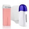 Xanitalia Doll Zestaw do depilacji ciała - podgrzewacz + wosk w rolce Rosa 100ml + paski - 2