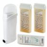Depilacja zestaw 2x wosk ItalWax Zinc Oxide Flex z tlenkiem cynku podgrzewacz paski - 2