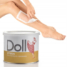 Xanitalia Doll Zestaw do depilacji ciała - podgrzewacz + wosk w puszce Litzea 400ml + paski + szpatułki - 4