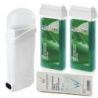 Depilacja zestaw 2x wosk ItalWax ALOE podgrzewacz paski - 2