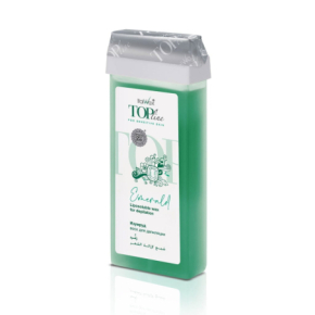 ItalWax Top Line Emerald Hipoalergiczny syntetyczny wosk żelowy do skóry wrażliwej do depilacji w rolce 100ml