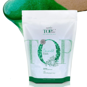 ItalWax Wosk twardy w granulkach Top Line Emerald 750g do depilacji bezpaskowej