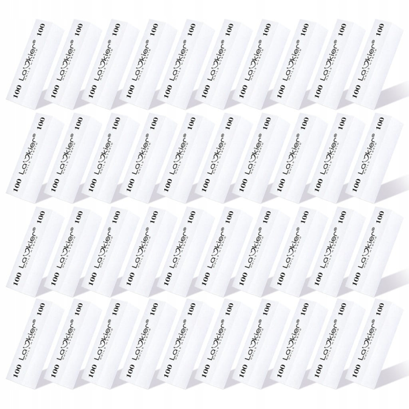 La'kier Blok polerski biały kostka gradacja 100/100 100 sztuk La'kier Blok polerski biały kostka gradacja 100/100 100 sztuk