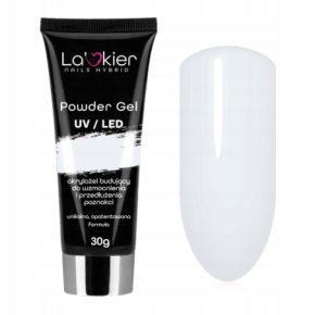 La'kier Akrylożel do paznokci Powder Gel 30ml White biały