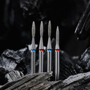 Staleks Frez do skórek i paznokci z węglika spiekanego stożek 2,3/8mm FT71R023/8