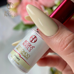 Boska Nails 460 January kolekcja Secondo Anniversario kolorowy lakier hybrydowy 6ml