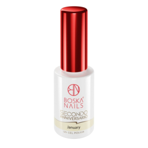 Boska Nails 460 January kolekcja Secondo Anniversario kolorowy lakier hybrydowy 6ml