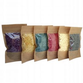 Zestaw do depilacji podgrzewacz 4x100g wosk twardy ItalWax eco szpatułki olejek