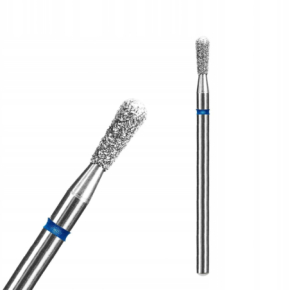 Staleks Expert FA120B023/5 2,3mm/5mm frez diamentowy do skórek i paznokci płomień mini "match" niebieski