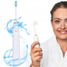Xpreen Elektryczna szczoteczka soniczna do zębów kolor biały + 2 głowice czyszczące - 5