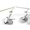 Activ Lampa z aluminium na biurko slim 20W srebrna - 3