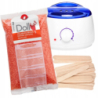 Xanitalia Doll Zestaw do depilacji ciała - podgrzewacz + wosk twardy Orange 800g + preparaty + szpatułki - 1