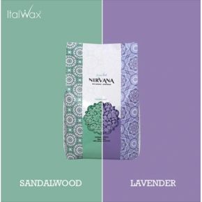 Duży zestaw do depilacji aromatycznej podgrzewacz 2x wosk 300g Nirwana ItalWax eco szpatułki emulsja