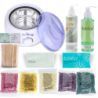 Zestaw do depilacji 5x wosk ItalWax 100g dropsy + Podgrzewacz Prowax + preparaty szpatułki talk - 1