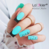 Gotowe tipsy samoprzylepne do przedłużania paznokci Press On Nails Ballerina 06 24 sztuki - 10