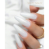 Saute Nails One Touch Glitter Milky White 30g brokatowy mleczny żel do przedłużania paznokci - 8