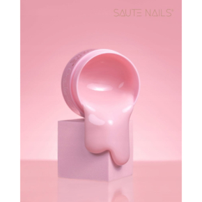 Saute Nails One Touch Light Pink 30g pastelowy delikatny róż żel do przedłużania paznokci