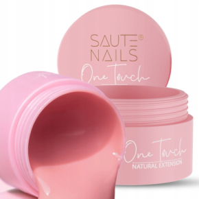 Saute Nails One Touch Natural Extension 50g beżowy żel do przedłużania paznokci