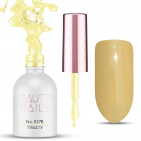 Saute Nails S100 Julia white biały 8ml kolorowy lakier hybrydowy do paznokci vegan friendly