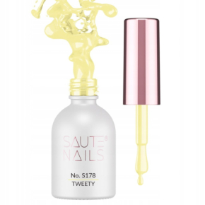 Saute Nails S100 Julia white biały 8ml kolorowy lakier hybrydowy do paznokci vegan friendly