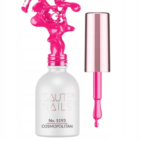 Saute Nails S193 Cosmopolitan 8ml kolorowy lakier hybrydowy do paznokci vegan friendly